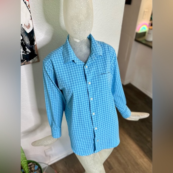 Peter Millar Men’s Blue Long Sleeve Button Down Shirt. Size XLarge - Picture 2 of 13